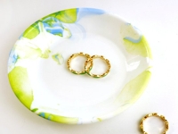 Creative Ramblings Marbled Jewelry Dish